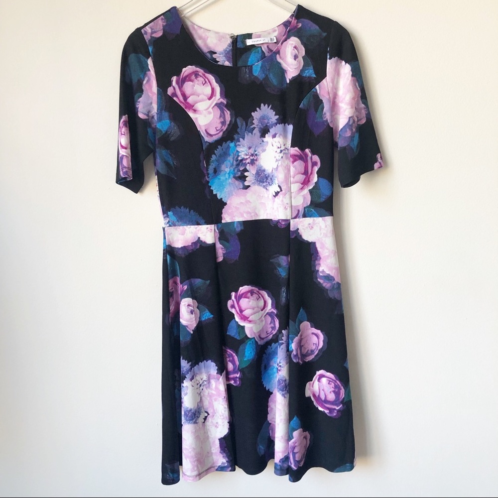 Cooper St Floral Short Sleeve Dress